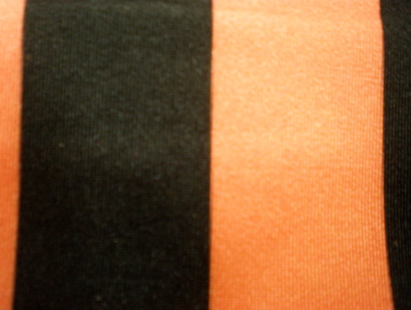 11. Orange-Black 1" 4way Stripes